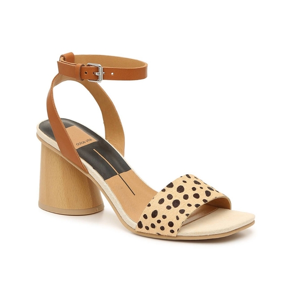 Dolce Vita Womens Hazle Leather Sandal